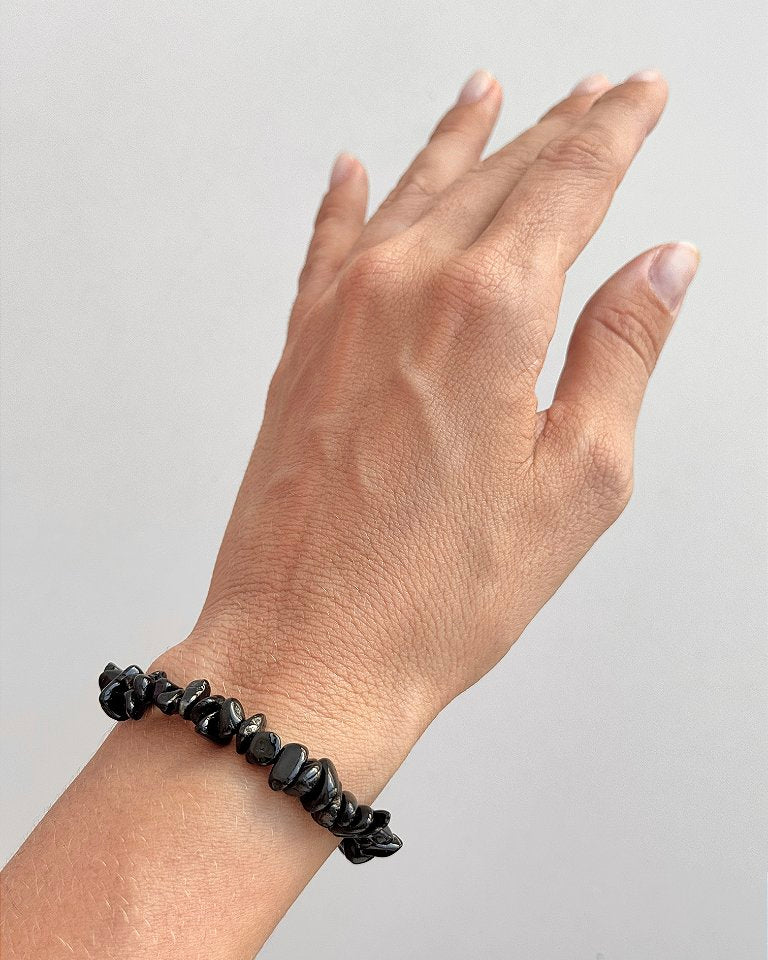 Pulseira de Turmalina Negra - Proteção Energética e Espiritual, Inseguranças e Soluções