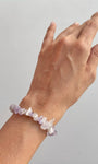 Pulseira de Ametista Lavanda - Intuição, Conexão, Espiritualidade e Eleva a Vibração
