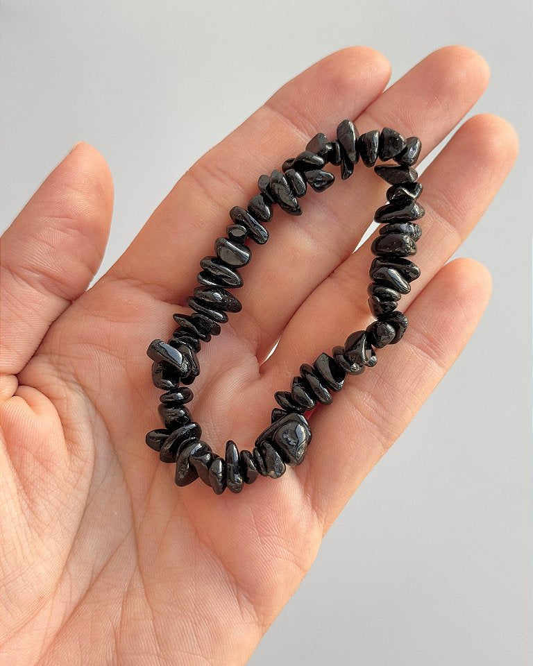 Pulseira de Turmalina Negra - Proteção Energética e Espiritual, Inseguranças e Soluções