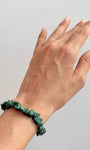 Pulseira de Malaquita - Beleza, Autenticidade, Saúde, Regeneração, Vitalidade