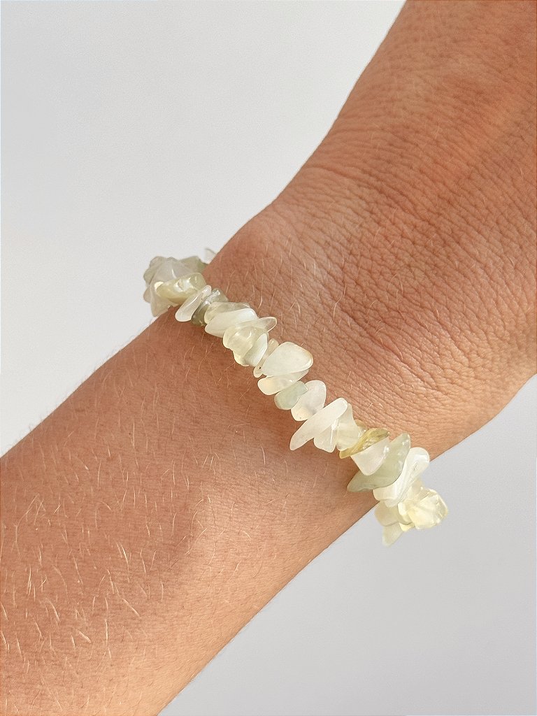 Pulseira de Jade - Pedra das Virtudes - Aflora seu Melhor; Autoestima; Bondade; Equilíbrio Emocional; Paz Interior
