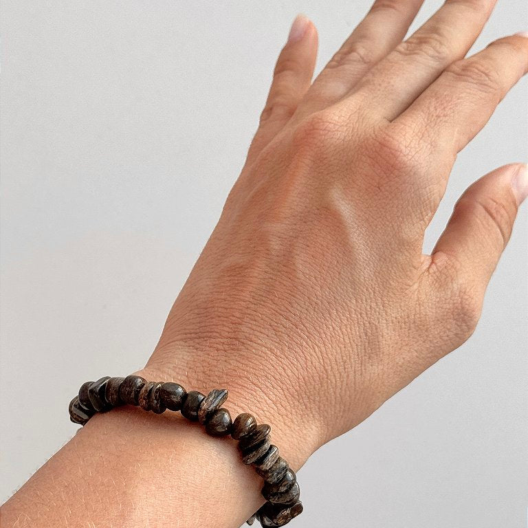 Pulseira de Bronzita - Calma e Autocontrole; Traumas; Pessoas Nervosas e Impulsivas; Auxilia em Dietas