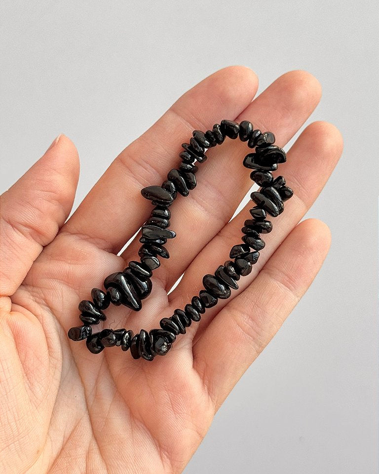Pulseira de Obsidiana - Proteção; Concentração; Autodescoberta; Consciência sobre seus Erros
