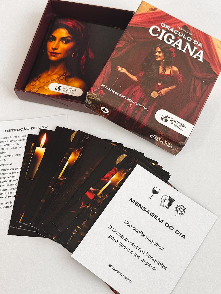 Oráculo da Cigana - Ilumine seu Caminho e Receba Respostas