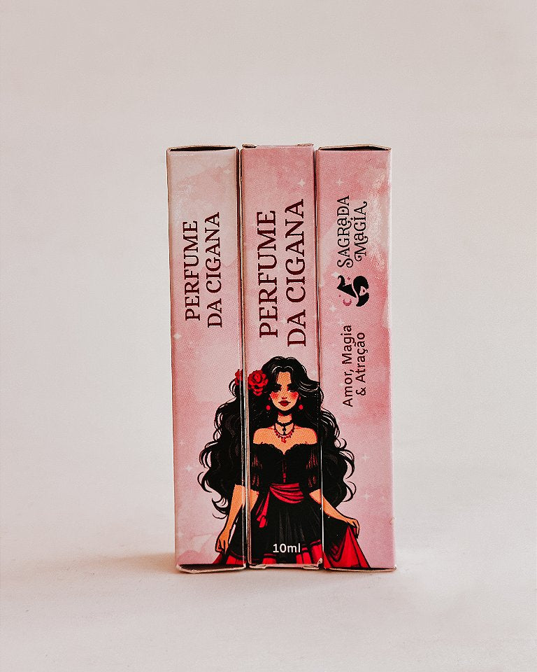 Perfume da Cigana - 3 Unidades - Amor, Magia e Atração