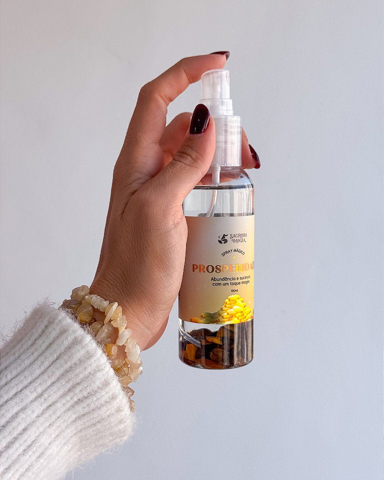 Spray Mágico Prosperidade - Abundância e Sucesso com um Toque de Magia