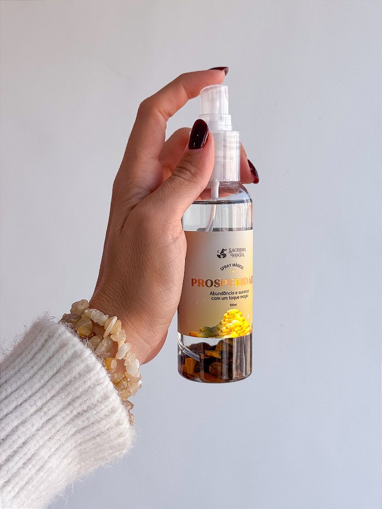 Spray Mágico Prosperidade - Abundância e Sucesso com um Toque de Magia