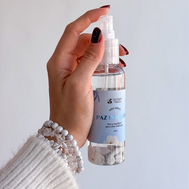 Spray Mágico Paz Interior - Paz e Equilíbrio Para Dias Melhores
