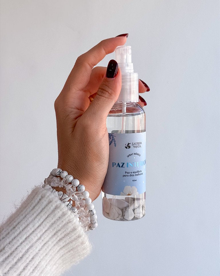Spray Mágico Paz Interior - Paz e Equilíbrio Para Dias Melhores