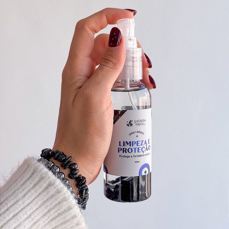 Spray Mágico Limpeza e Proteção - Protege e Fortalece a Aura