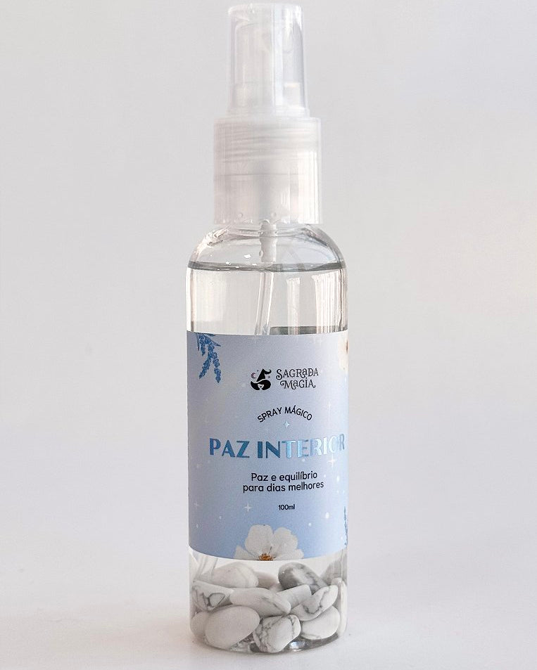 Spray Mágico Paz Interior - Paz e Equilíbrio Para Dias Melhores
