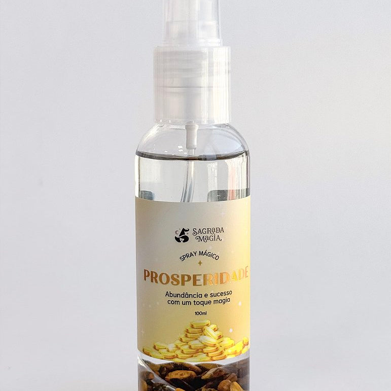 Spray Mágico Prosperidade - Abundância e Sucesso com um Toque de Magia