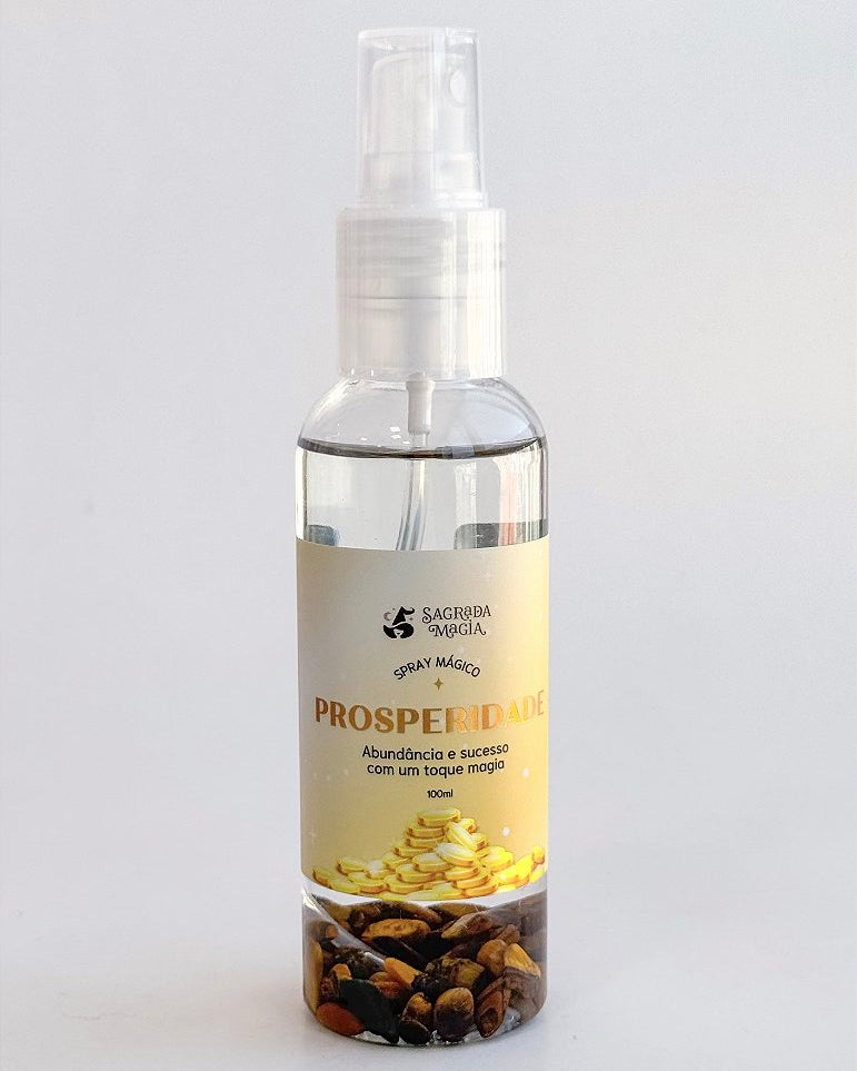 Spray Mágico Prosperidade - Abundância e Sucesso com um Toque de Magia