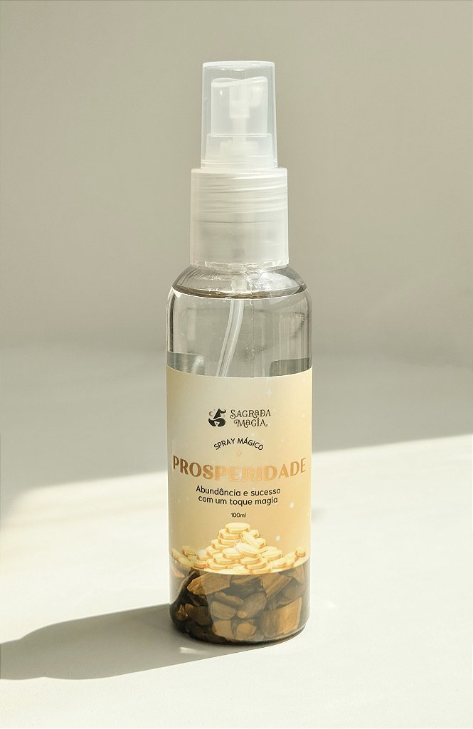 Spray Mágico Prosperidade - Abundância e Sucesso com um Toque de Magia