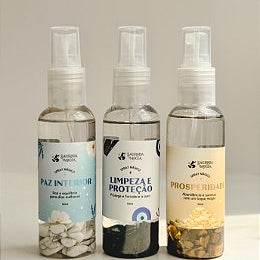 Kit Sprays Mágicos - Prosperidade, Proteção e Paz Interior