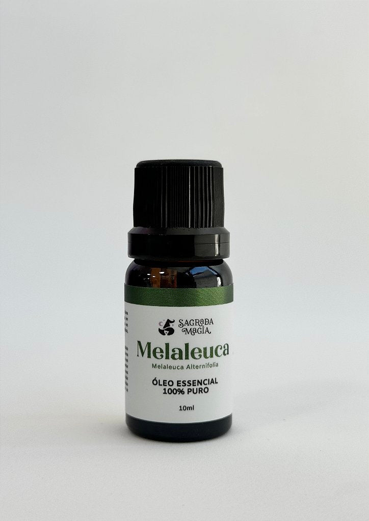 Óleo Essencial de Melaleuca (Tea Tree) - Pele e Cabelo Saudáveis, Antisséptico e Anti-inflamatório