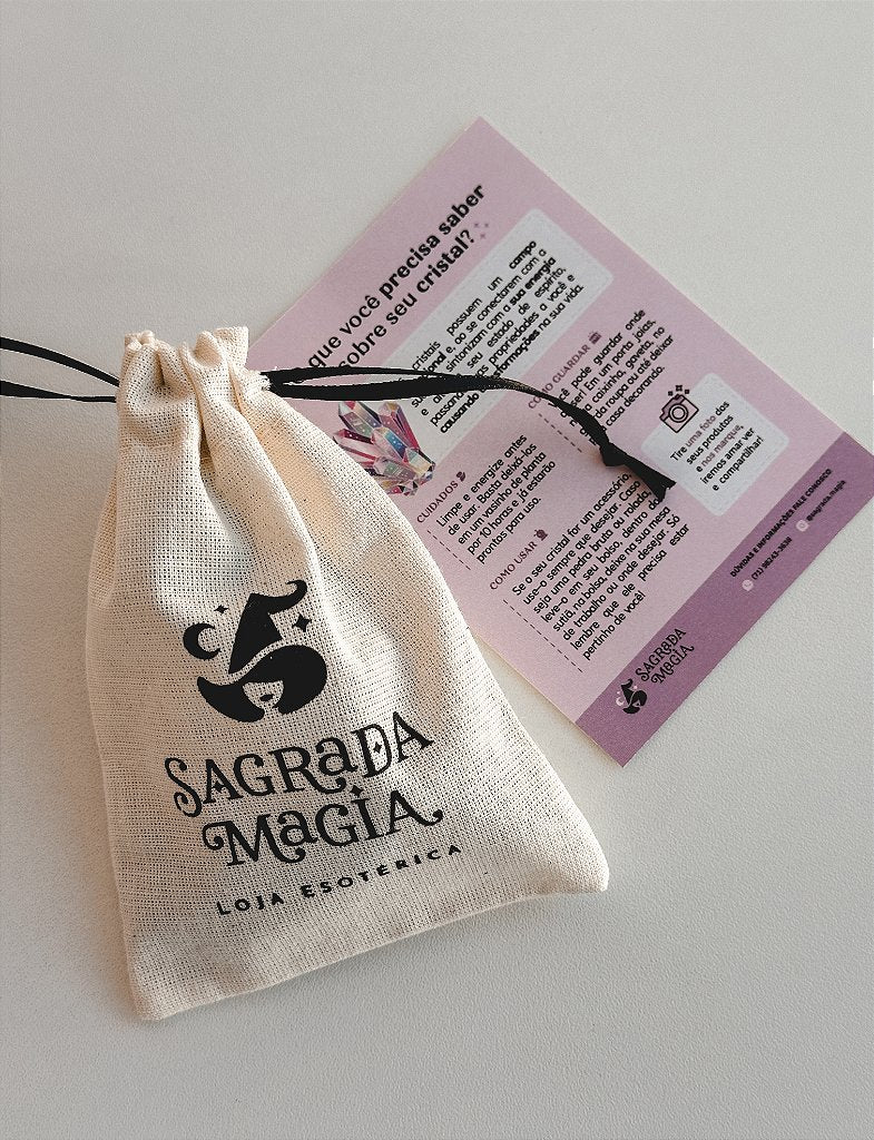 Embalagem para Presente - Saquinho de Algodão Cru