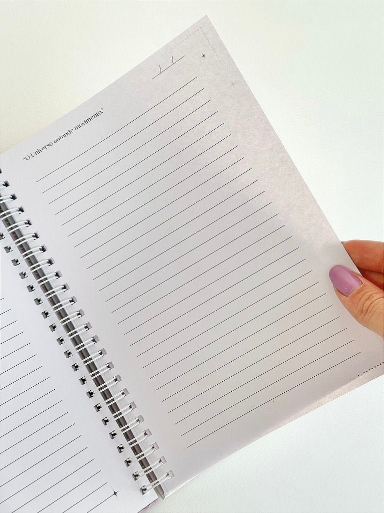 Caderno da Manifestação - A vida dos seus sonhos virando realidade