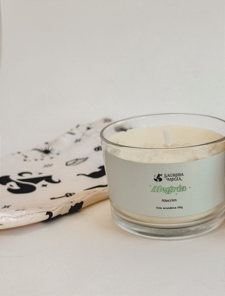 Velas Aromáticas - Kit Completo - Conexão, Autocuidado e Alegria