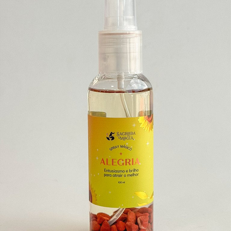 Spray Mágico Alegria - Otimismo, Bom Humor e Brilho Pessoal