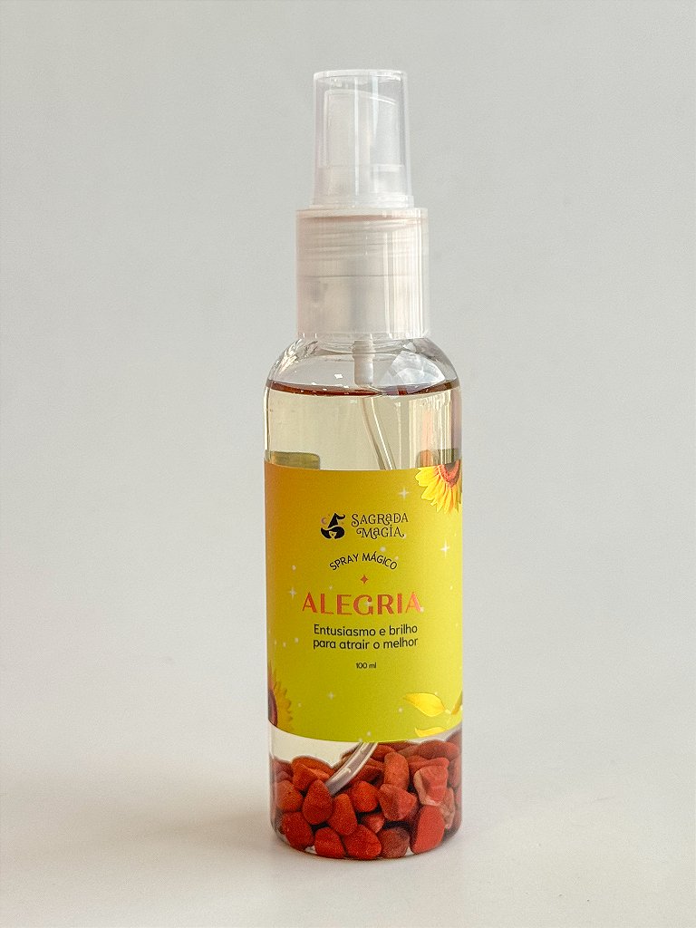 Spray Mágico Alegria - Otimismo, Bom Humor e Brilho Pessoal