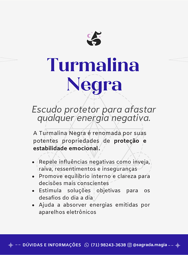 Pulseira de Turmalina Negra 8mm Regulável - Sobrecarga, Melhora do Humor, Proteção e Segurança