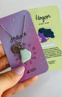 Colar dos Signos - Virgem - Amazonita