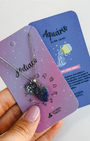 Colar dos Signos - Aquário - Lápis Lazúli