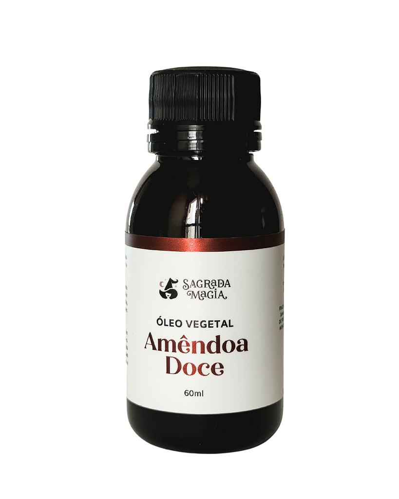 Óleo Vegetal Carreador de Amêndoa Doce - Diluição de Óleos Essenciais, Hidratação e Nutrição da Pele