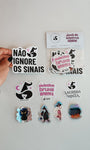 Pack de Adesivos Sagrada Magia