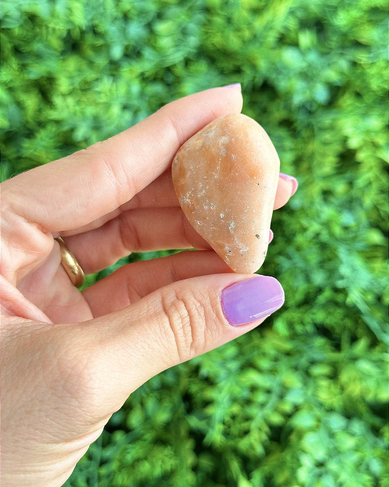 Calcita Laranja Rolada - Pedra da Alegria, vitalidade, Expressão
