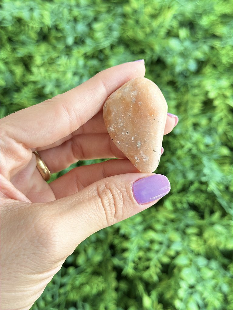Calcita Laranja Rolada - Pedra da Alegria, vitalidade, Expressão