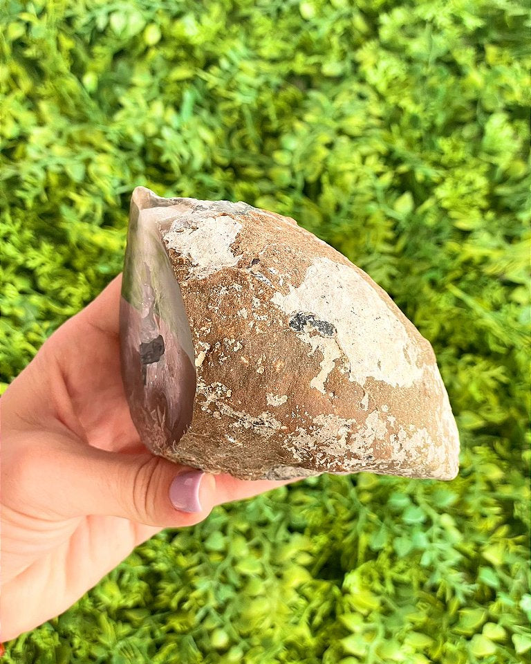 Geodo de Ágata GA801 743g - Pedra da Sorte
