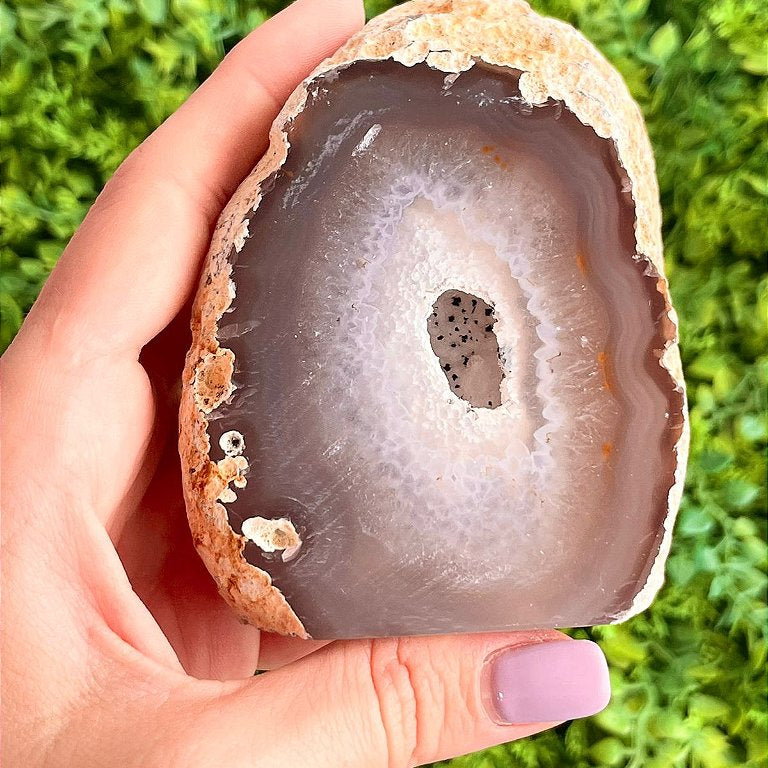 Geodo de Ágata GA807 807g - Pedra da Sorte