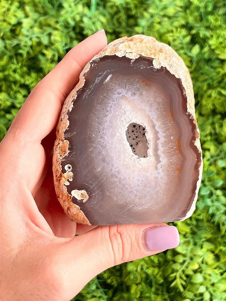 Geodo de Ágata GA807 807g - Pedra da Sorte