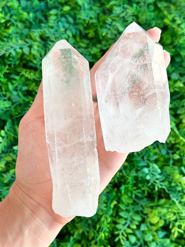 Ponta de Cristal Bruta - Amplificador, Iluminador e Purificador