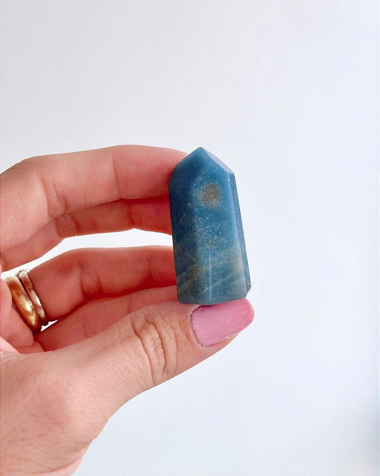 Mini Ponta de Trolita - Cristal da Nova Era; Autocrítica, Produtividade sem Ansiedade e Despertar Espiritual