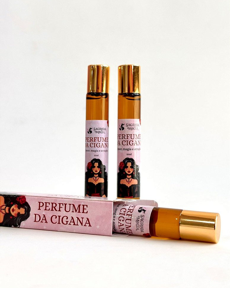 Perfume da Cigana - 3 Unidades - Amor, Magia e Atração