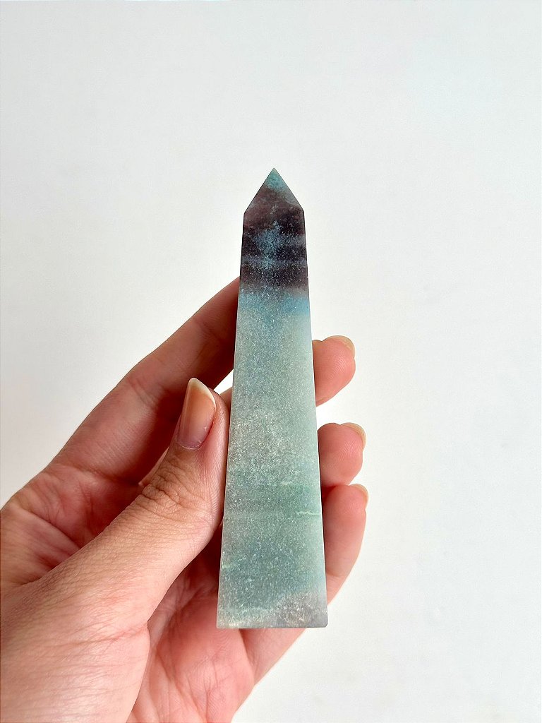 Obelisco de Trolita P - Cristal da Nova Era; Autocrítica, Produtividade sem Ansiedade e Despertar Espiritual