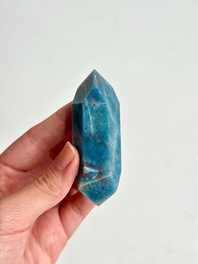 Ponta Biterminada de Trolita - Cristal da Nova Era; Autocrítica, Produtividade sem Ansiedade e Despertar Espiritual