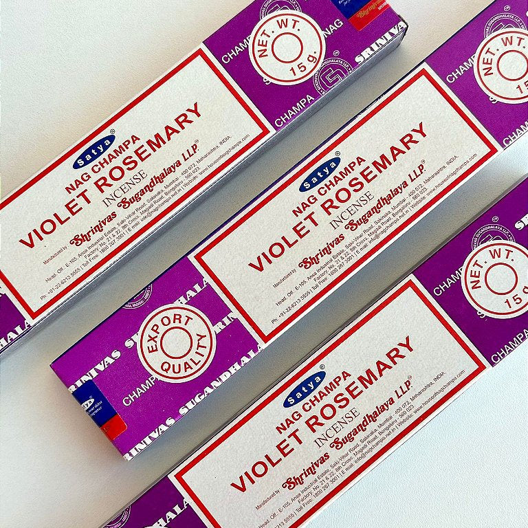 Incenso Satya - Violet Rosemary