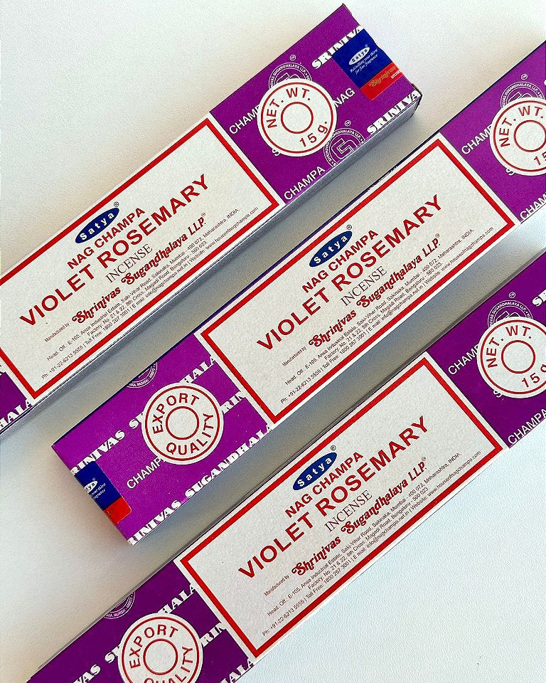 Incenso Satya - Violet Rosemary