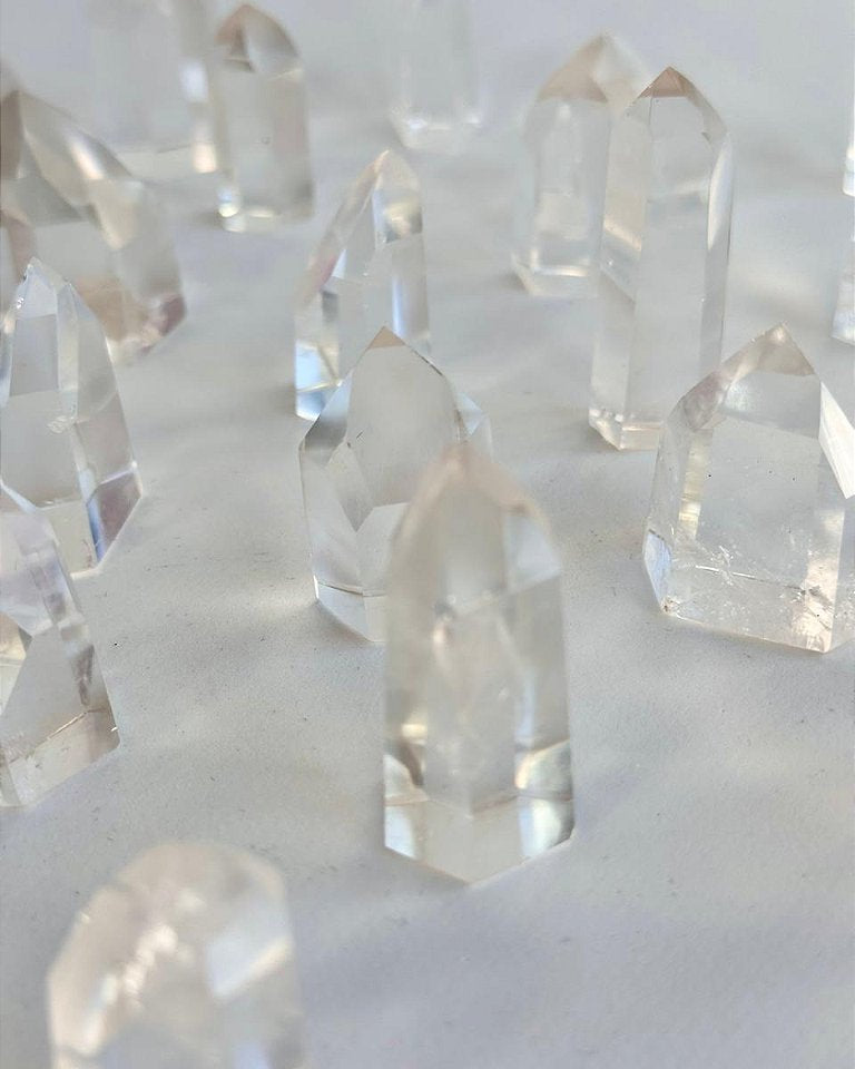 Ponta de Cristal Mini Qualidade Especial - Purificação, Iluminação e Intensificador