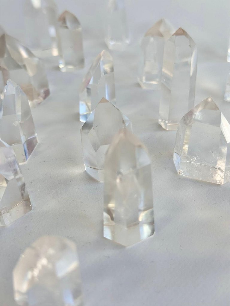 Ponta de Cristal Mini Qualidade Especial - Purificação, Iluminação e Intensificador