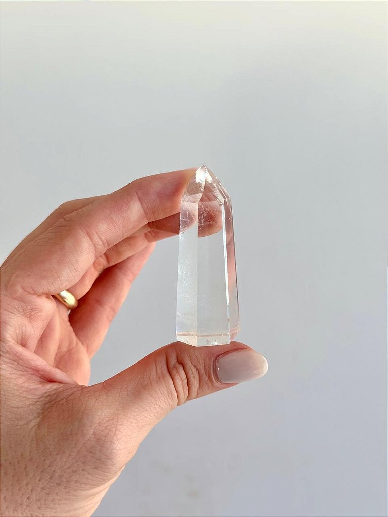 Ponta de Cristal Mini Qualidade Especial - Purificação, Iluminação e Intensificador