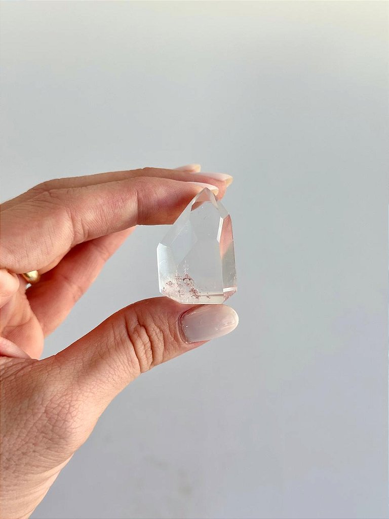 Ponta de Cristal Mini Qualidade Especial - Purificação, Iluminação e Intensificador