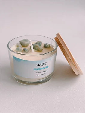 Vela de Iemanjá - Cheirinho de Mar; Com Água Marinha