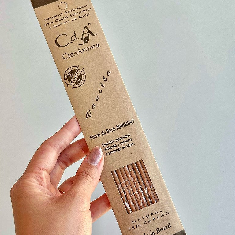 Incenso Natural Cia de Aroma - Vanilla - Conforto Emocional