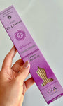 Incenso Natural Cia de Aroma Chakras - Chakra Coronário - Olíbano e Patchouly