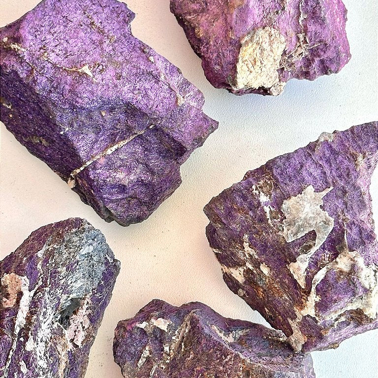 Purpurita Bruta Gigante - Vendas, Evolução, Autocura, Afasta Energias que não são suas